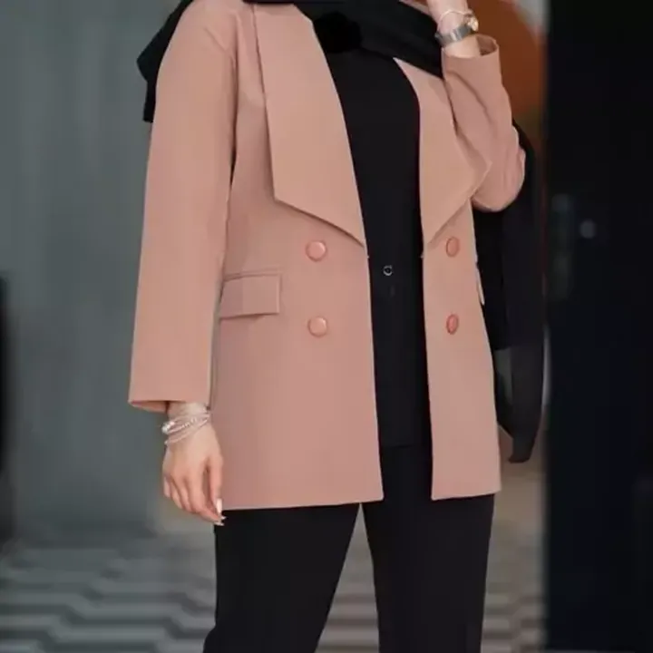 مانتو کتی رنگی با رنگ بندی متنوع 