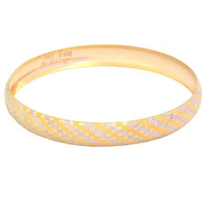 النگو طلا 18 عیار زنانه طلای مستجابی مدل اسپرلوس شطرنج کد 8041 سایز 4