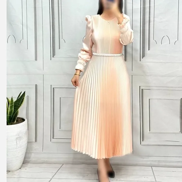 لباس مجلسی پلیسه لباس مجلسی زنانه پیراهن مجلسی