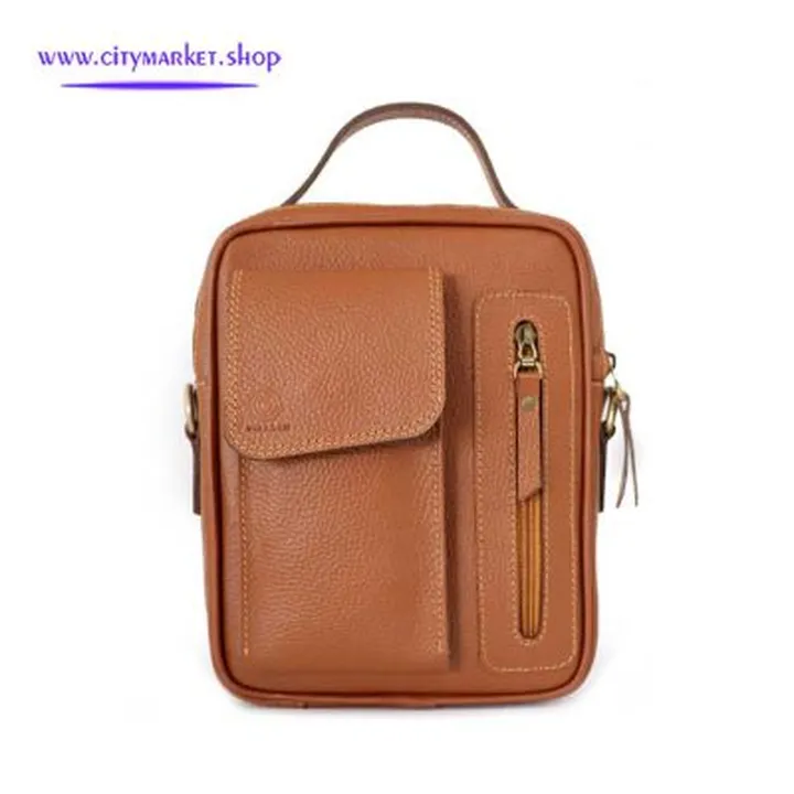 کیف دوشی چرم مدل HJ20