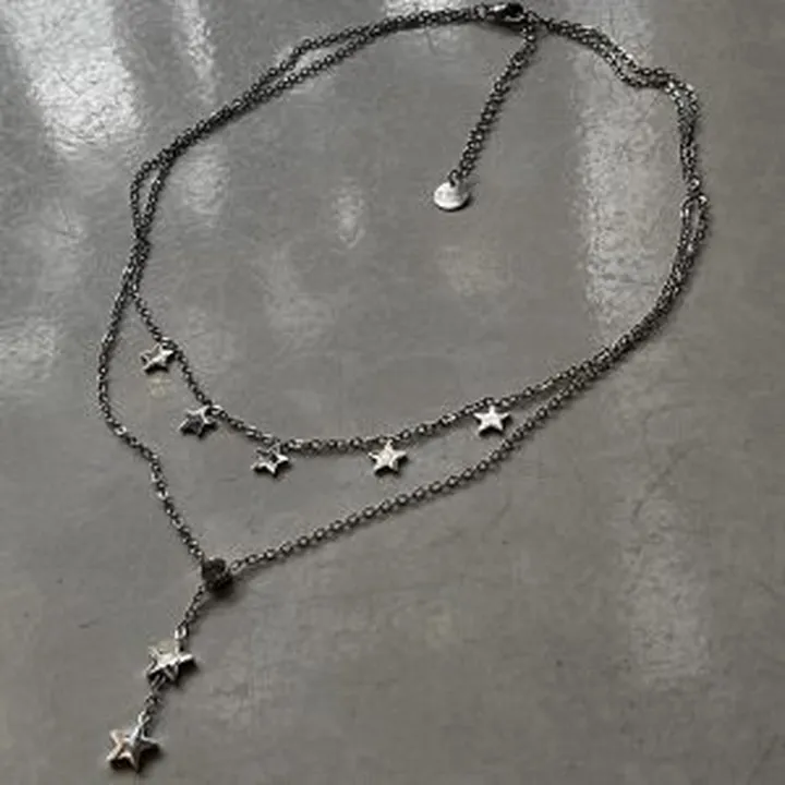 گردنبند ستاره دورنگ