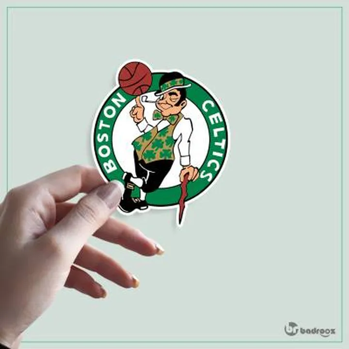 استیکر و برچسب لوگو تیم بسکتبال (BOSTON CELTICS)