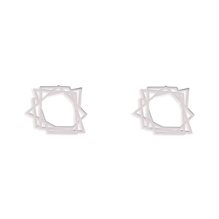 گوشواره نقره Geometric