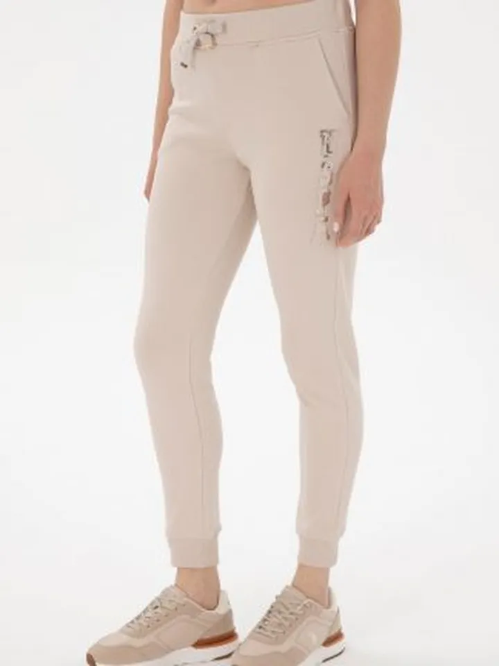 شلوار راحتی زنانه طوسی یو اس پولو