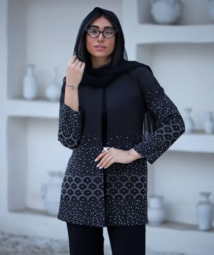 مانتو پروانه ای M31456