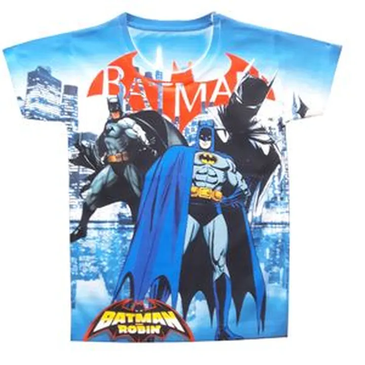 تی شرت پسرانه طرح بتمن کد PT05