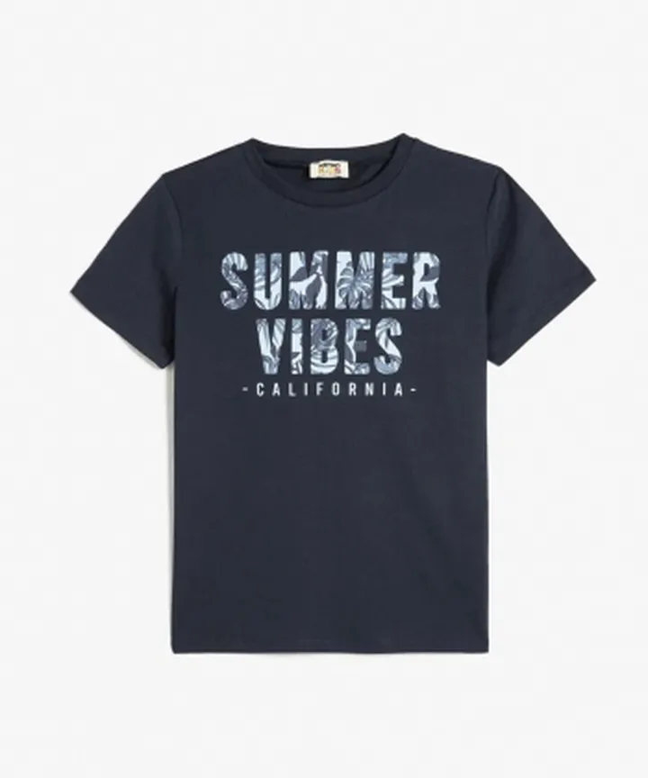 تیشرت آستین کوتاه پسرانه کوتون مدل 5SKB10051TK