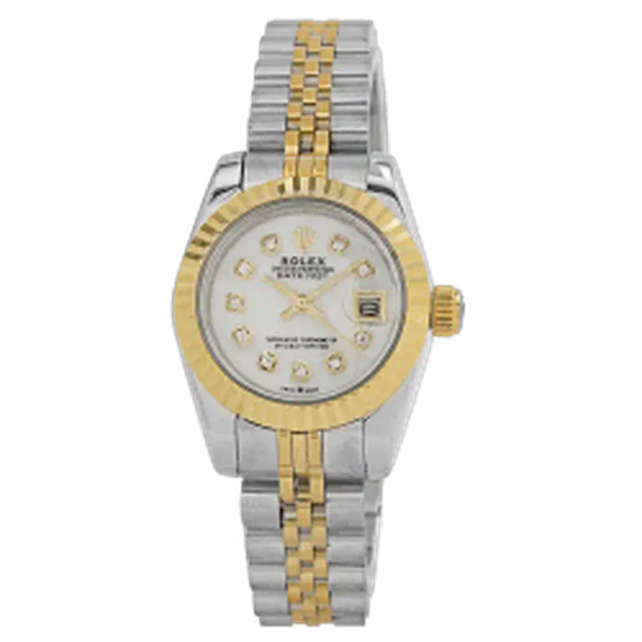 ساعت مچی زنانه رولکس ROLEX مدل دیت جاست کد 1056