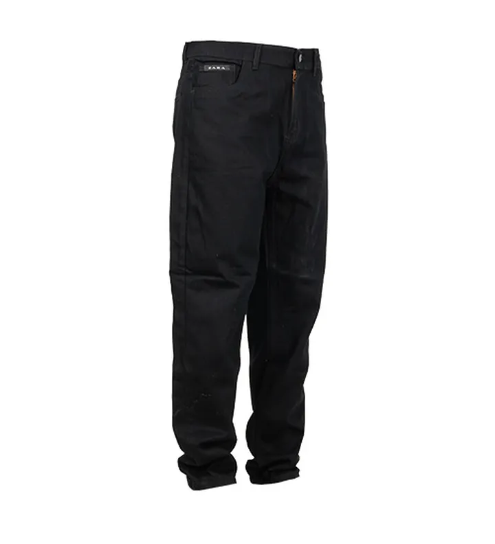 شلوار لی مام فیت مردانه مشکی اسپرت Zara