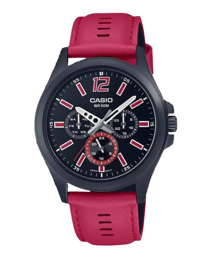 ساعت مچی مردانه عقربه ای کاسیو Casio مدل MTP-E350BL-1BVDF