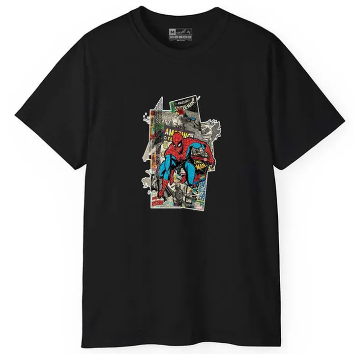 تی شرت آستین کوتاه مردانه پاد آفرین مدل اسپرت طرح ...