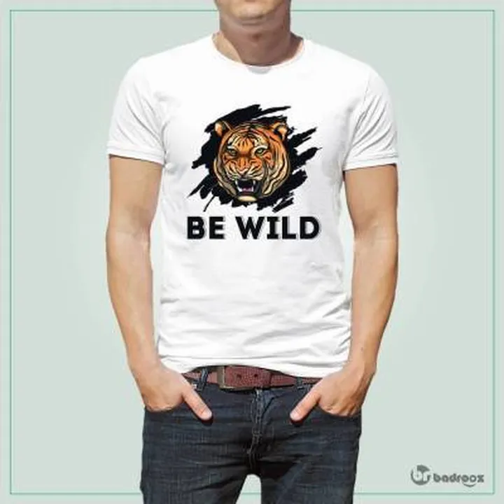 تی شرت اسپرت be wild