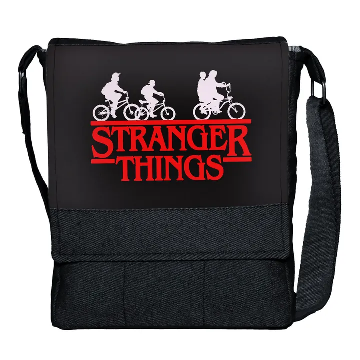 کیف رودوشی چی چاپ طرح stranger things