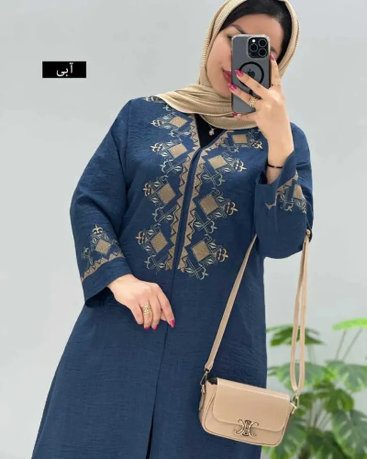 مانتو گلدوزی شده کد 774
