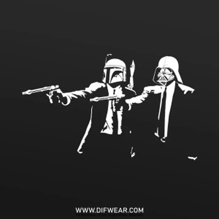 تیشرت Pulp Fiction ft. Star Wars