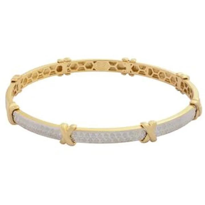 النگو طلا 18 عیار زنانه طلای مستجابی مدل دورج کد T411 سایز 2