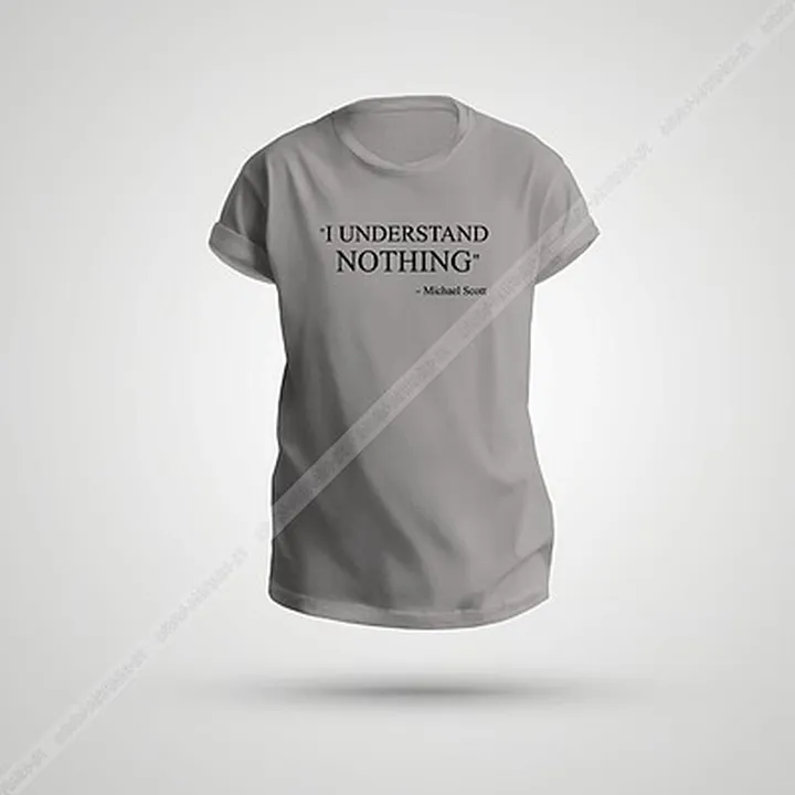 تیشرت Office طرح Nothing