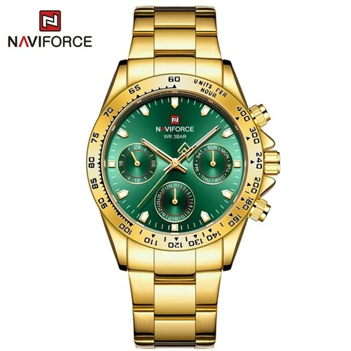 ساعت مچی مردانه استیل نیوفورس مدل Naviforce 9193