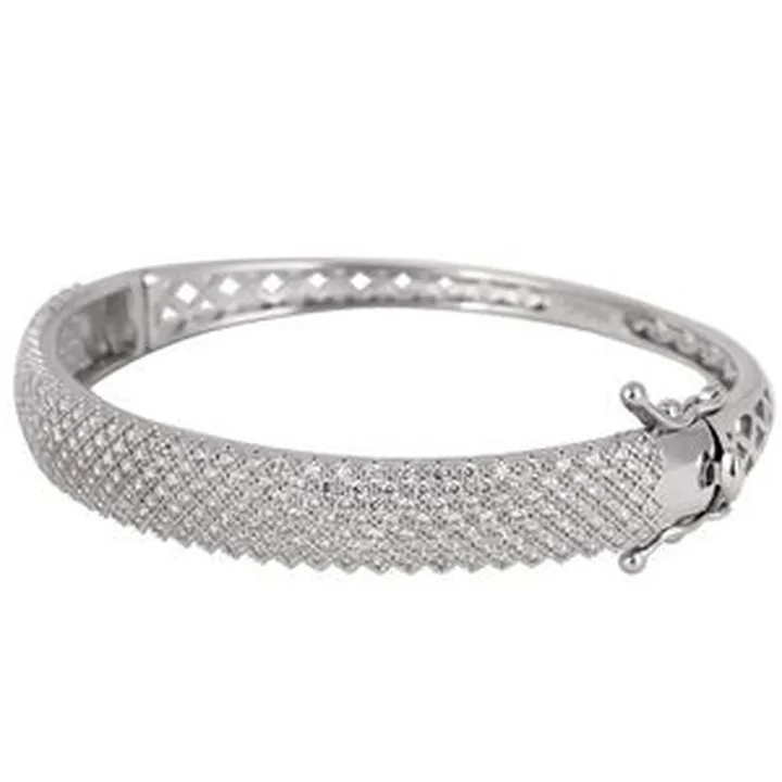 دستبند نقره زنانه کد 180316 AL