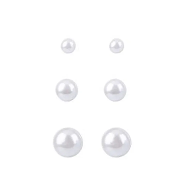 گوشواره زنانه کد M02 مجموعه 3 عددی