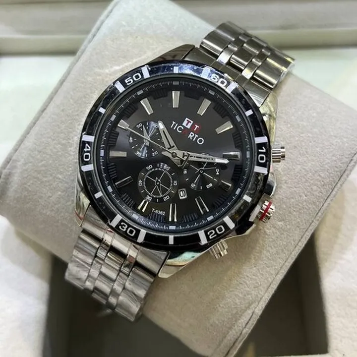 ساعت مردانه تی کارتو ticarto watch کیفیت قوی طرح ادی فایس 