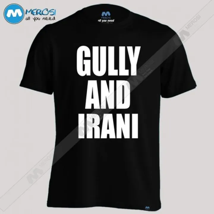 تیشرت طرح GULLY AND IRANI