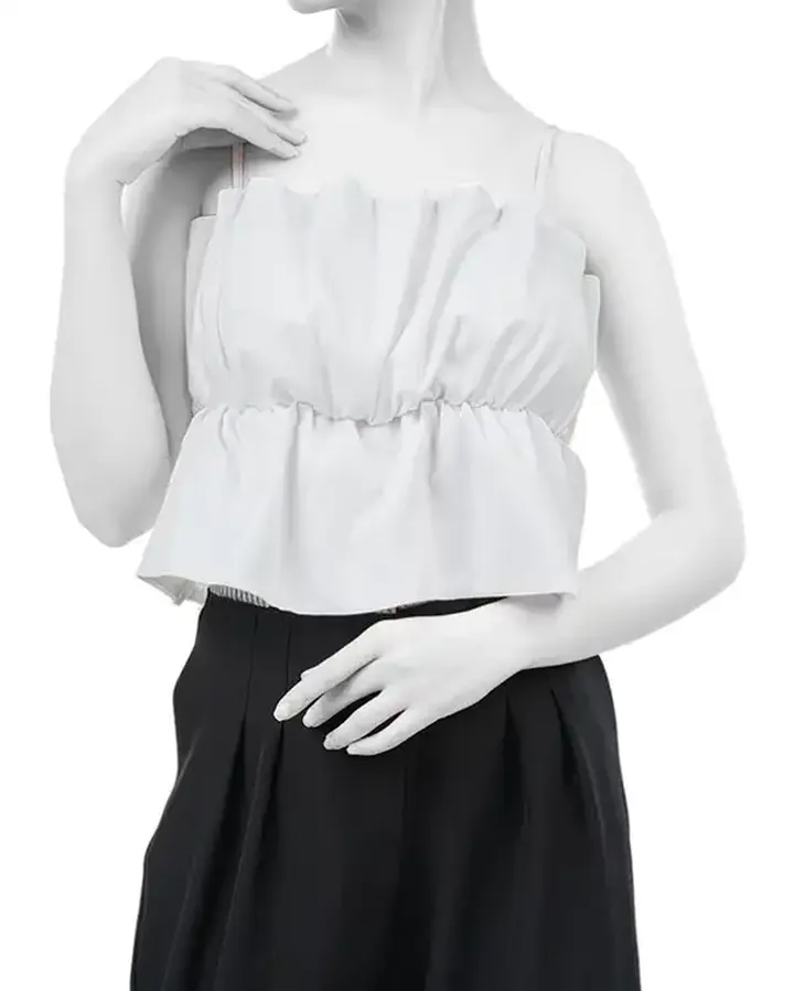 تاپ زنانه سفید سرژه Serge کد 202651