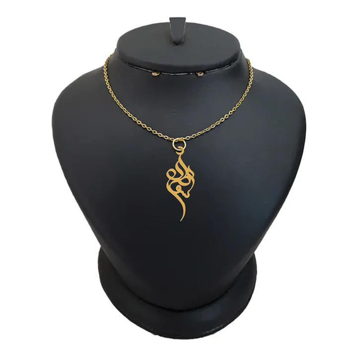 گردنبند نقره زنانه ترمه ۱ مدل سوگل کد ma 1205