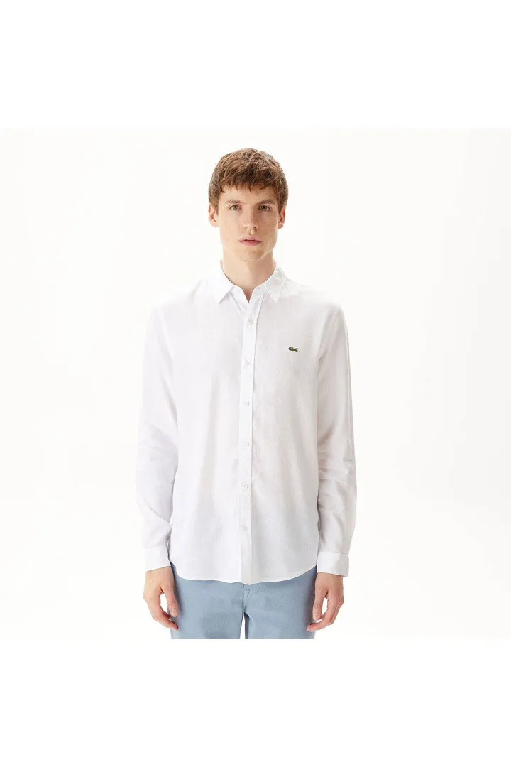 <span class="text-styled__StyledSpan-sc-d280c10c-1 dvOaRP">Lacoste< span>پیراهن سفید باریک مردانه