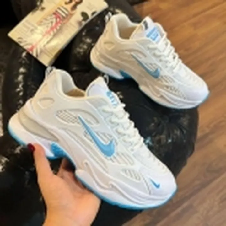کفش کتانی زنانه مدل nike plac رنگ سفید آبی