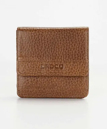 جا کارتی زنانه چرم طبیعی چرم کروکو Croco Leather مدل مانیسا