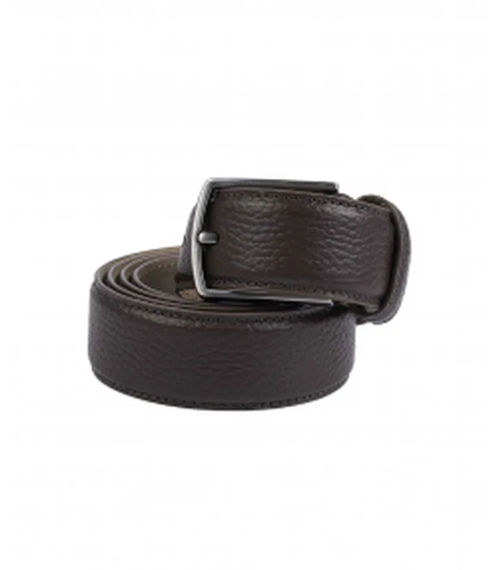 کمربند مردانه چرم طبیعی چرم مشهد Mashad Leather مدل N6553