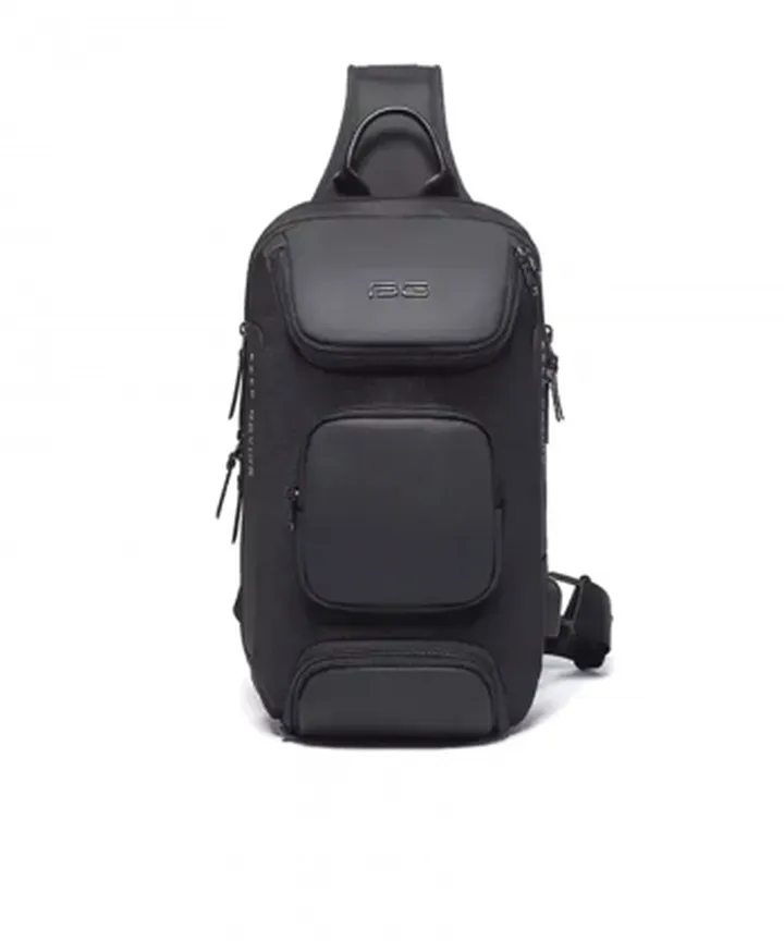 کوله پشتی تک بند یو اس بی دار 8 لیتری بنج BANGE BG-7086 Men Chest Bag Single Shoulder Bag