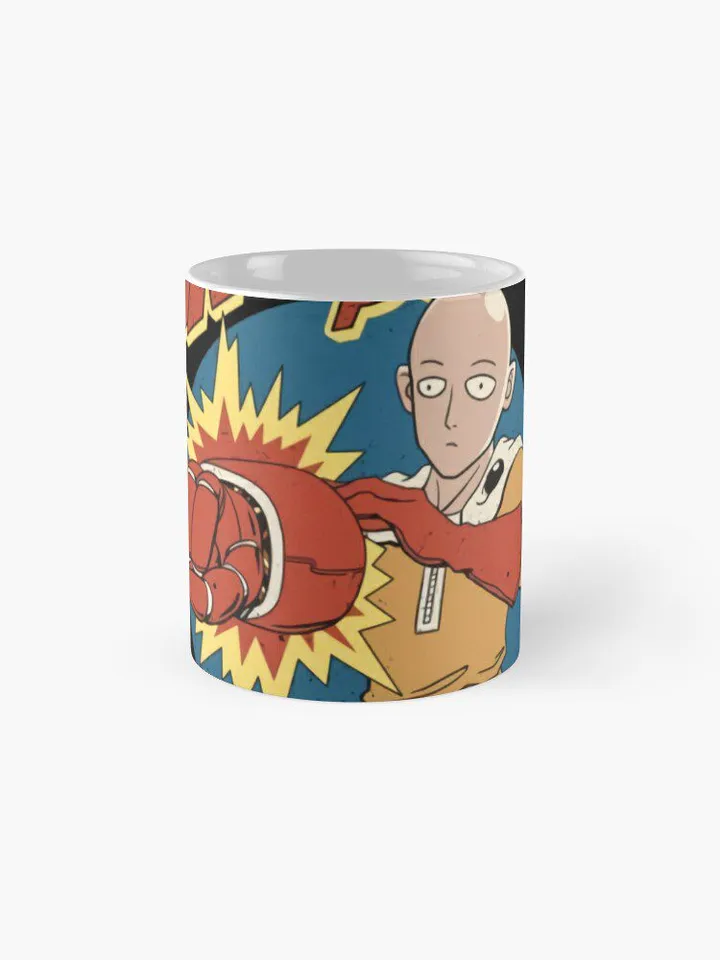 ماگ One punch man | ماگ وان پانچ من طرح cool hero caped number ones baldy funny