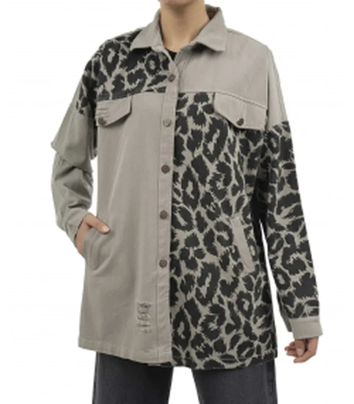 مانتو شومیزی کوتاه زنانه شندی مدل 9125