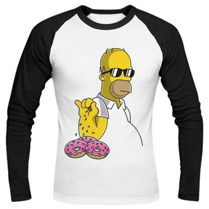 تیشرت آستین بلند رگلان Salt Simpson