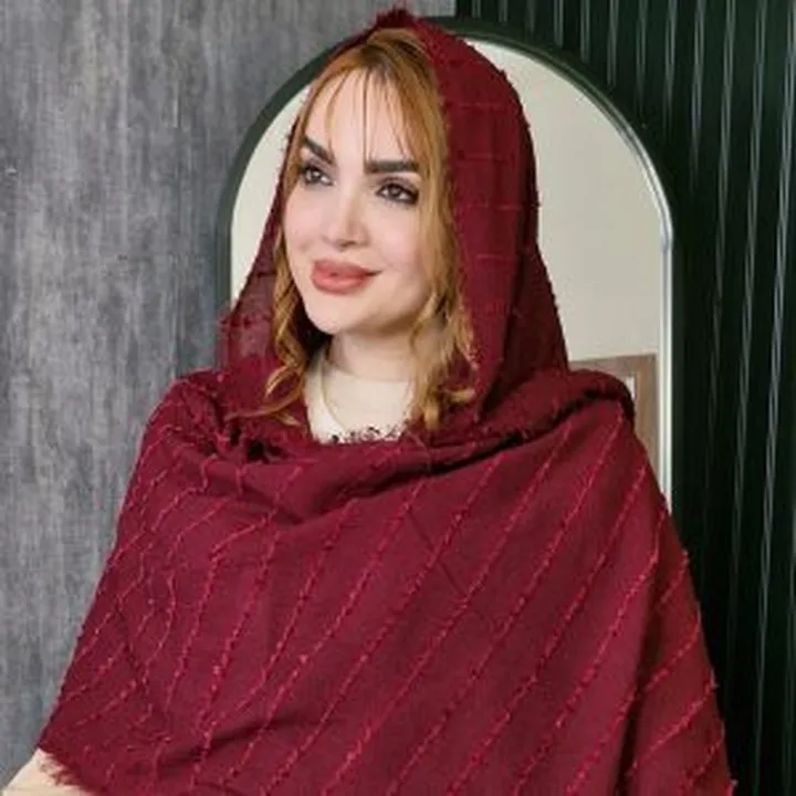 شال بهاره ریش ریش ۳۴۶۰۰۲۳۳
