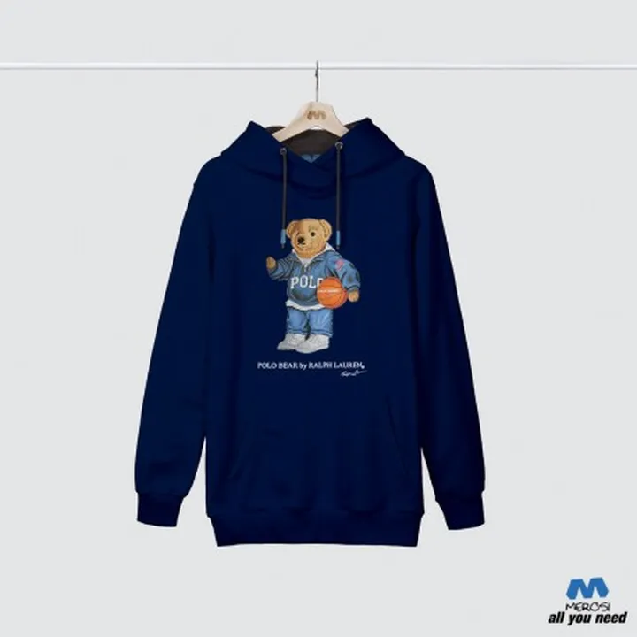 هودی سرمه ای 1 Polo Bear