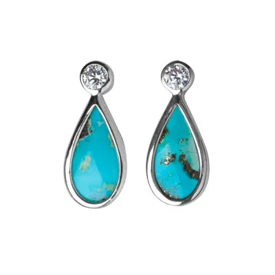 گوشواره تاج نقره _01 Taj earrings