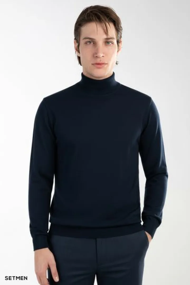 بافت مردانه یقه اسکی