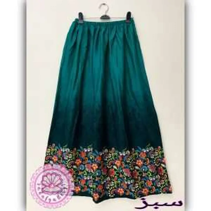 دامن نخی بلند شیراز در رنگبندی متنوع(کد1397)