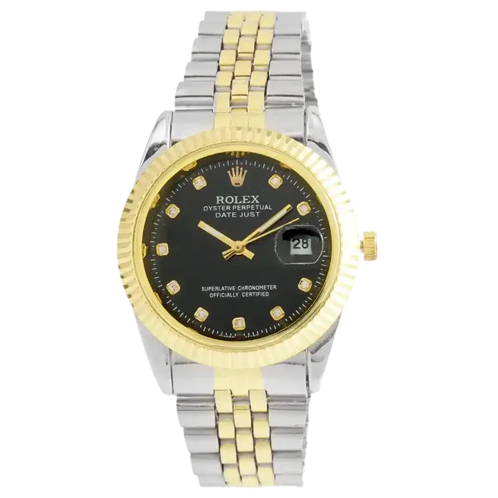 ساعت مچی مردانه رولکس ROLEX مدل دیت جاست کد 1090