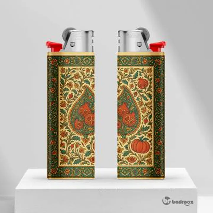 فندک ترمه سنتی با نقوش انار