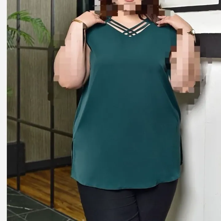 تاپ زنانه مجلسی سایز بزرگ شیکلند 