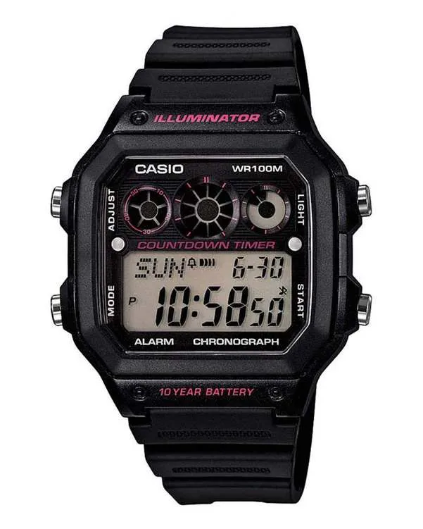 ساعت مچی مردانه ديجيتال کاسيو Casio مدل AE-1300WH-1A2VDF