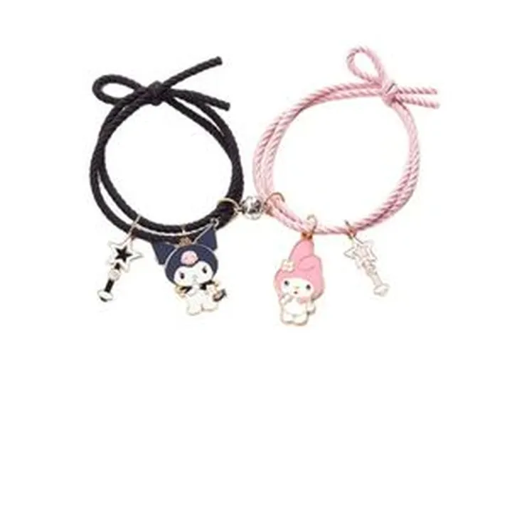 دستبند مدل ملودی و کرومی بسته دو عددی