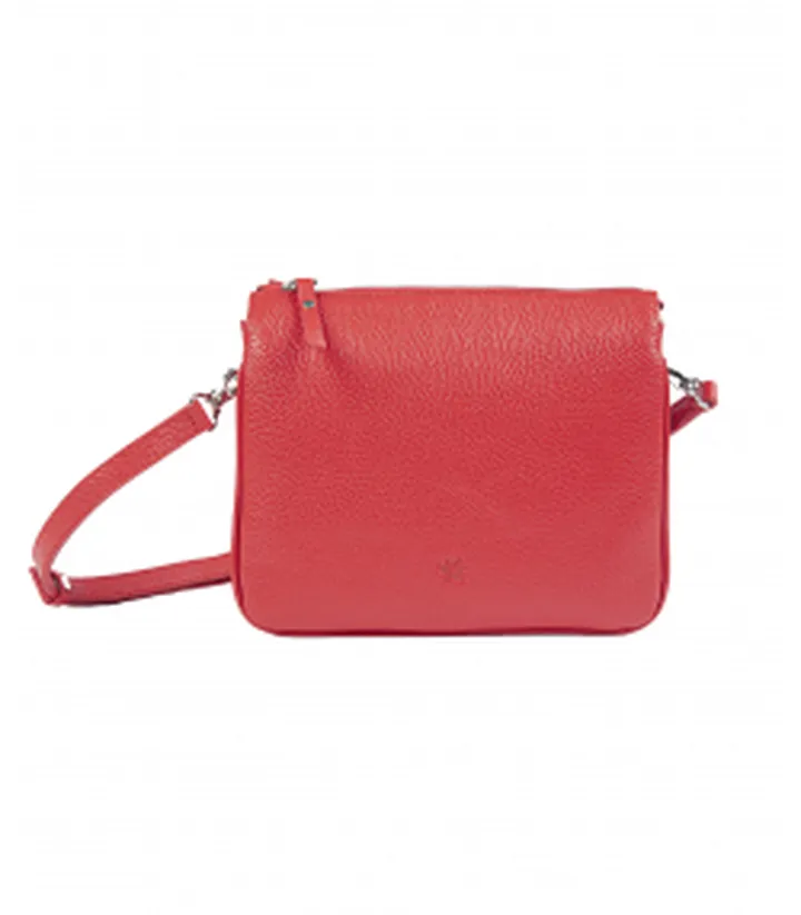 کیف دوشی زنانه چرم طبیعی نوین چرم Novin Leather مدل هایدی
