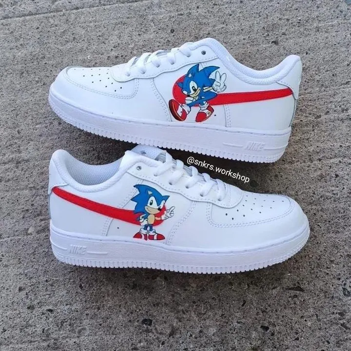 کفش اسپرت   با طرح نایک  سونیک sonic ایرفورس nike air force