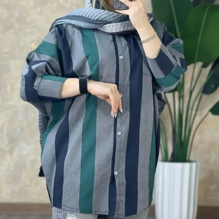 مانتو پانچ کتان نخ بهاره 