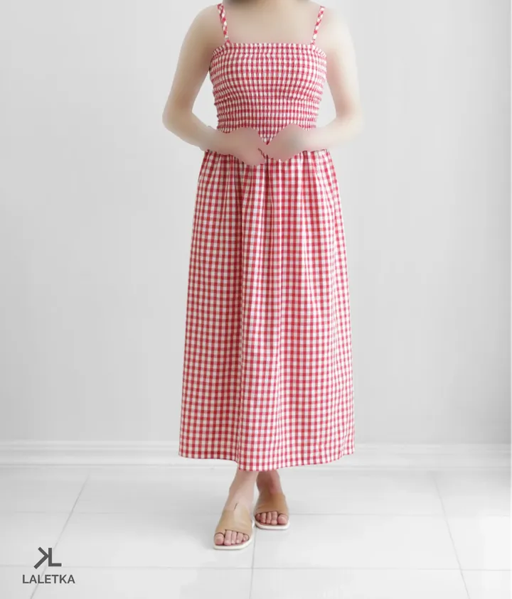 پیراهن چهارخونه قرمز